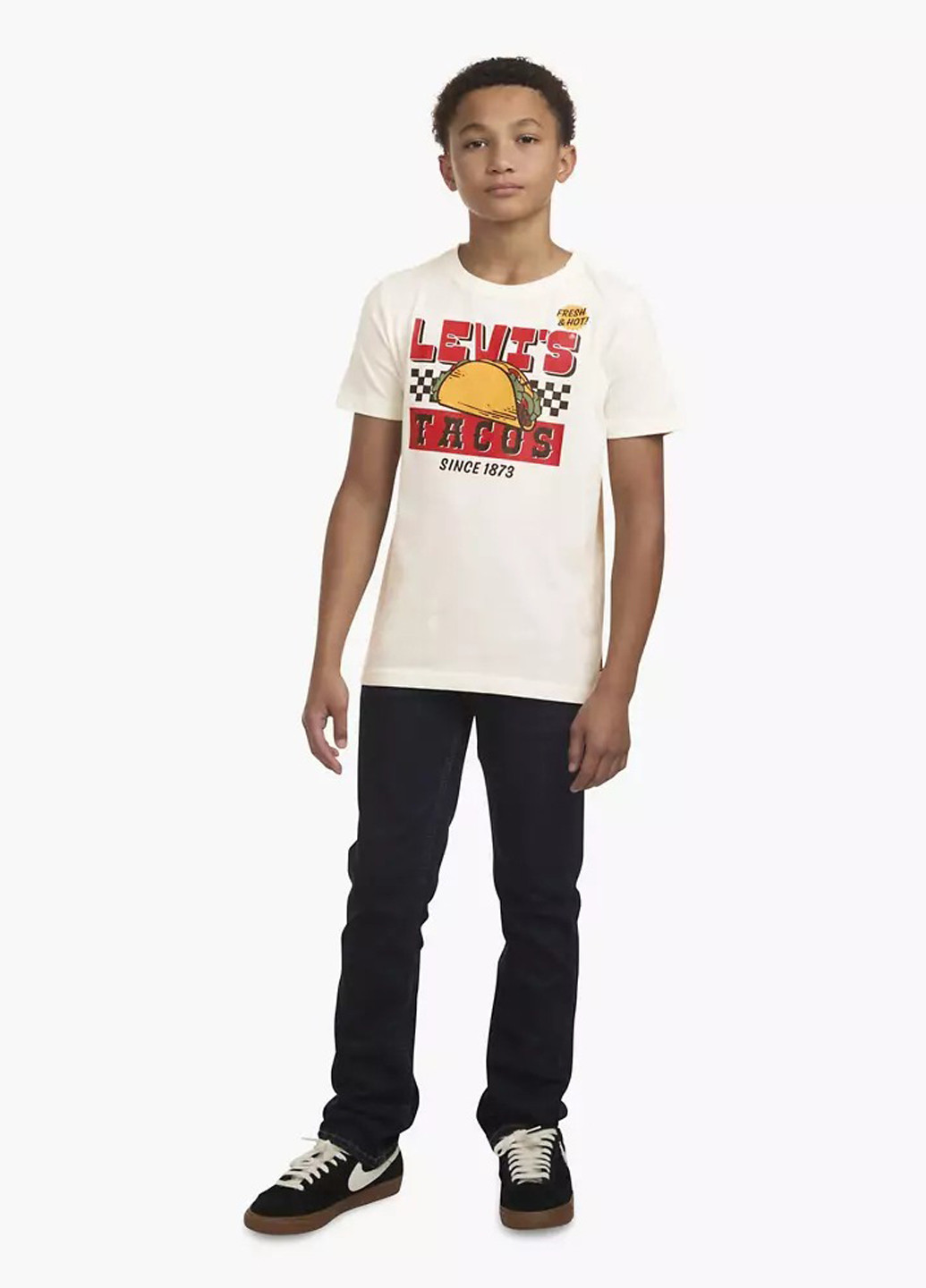 Молочна літня футболка Levi's