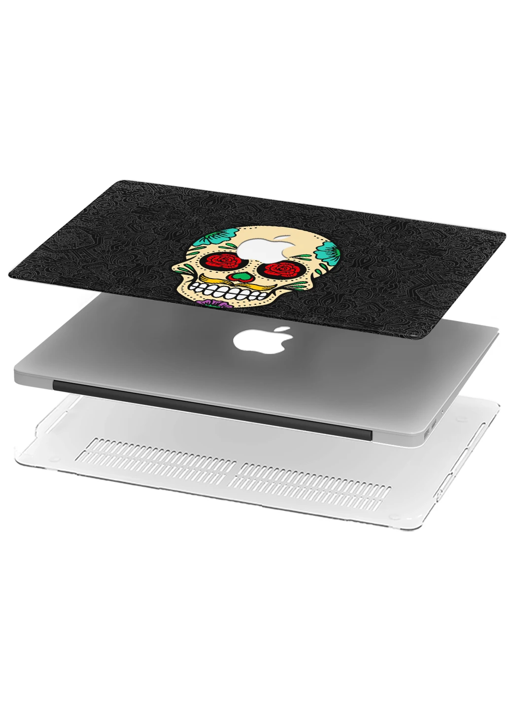 Чохол пластиковий для Apple MacBook Pro 16 A2141 Череп (Skull) (9494-2807) MobiPrint (219124526)