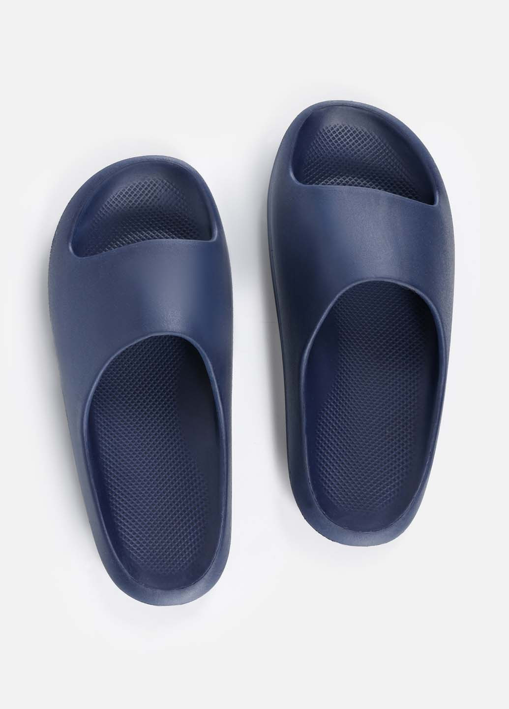 Темно-синие пляжные шлепанцы Colin's