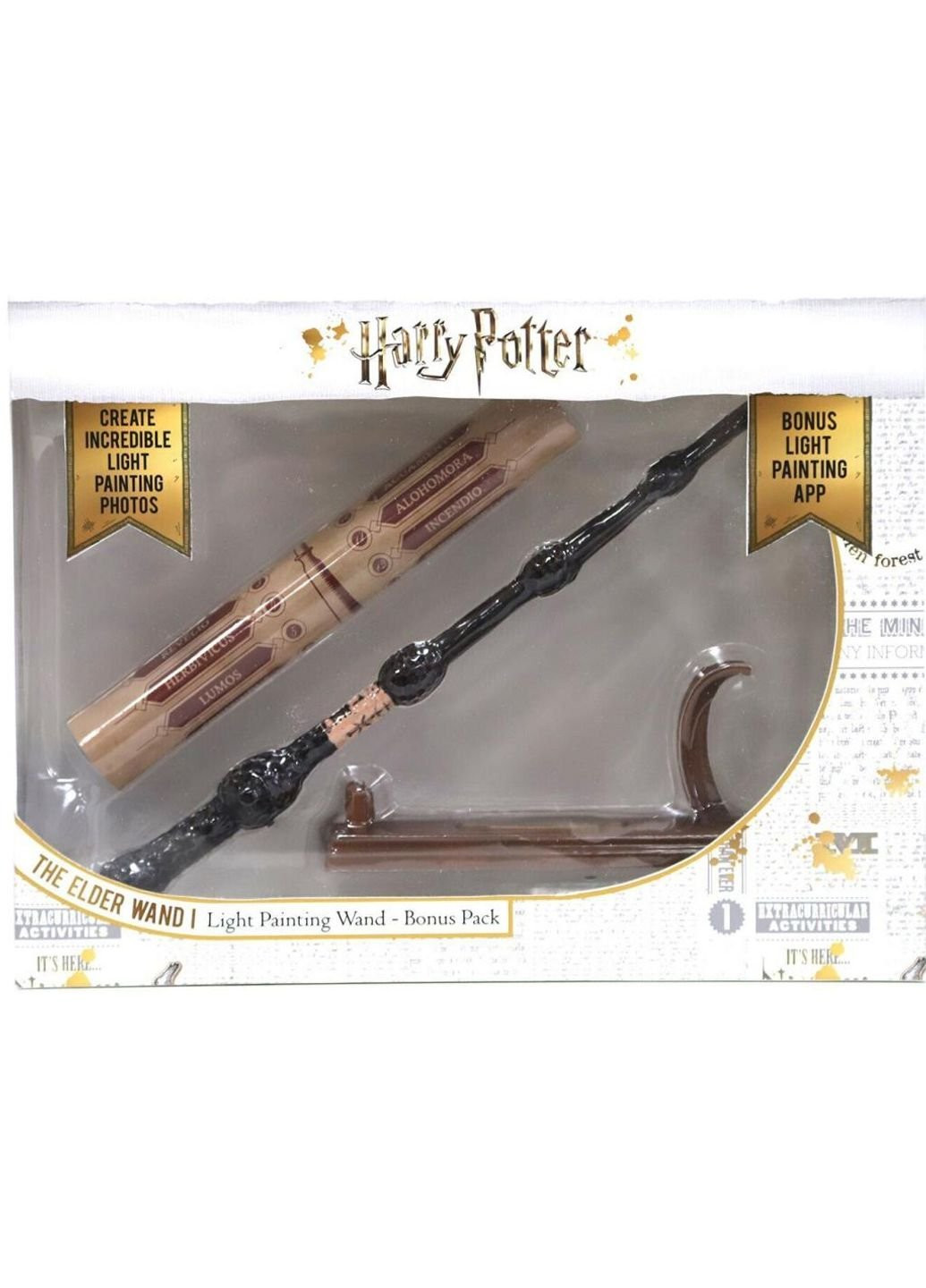 Игровой набор Бузиновая волшебная палочка Harry Potter со списком заговоро (WW-1098) Wizarding World (254072038)
