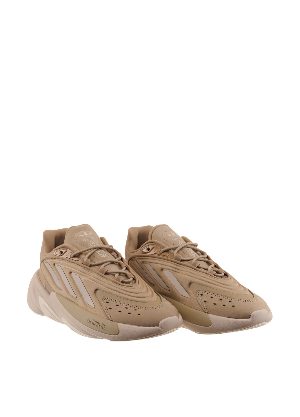 Бежевые демисезонные кроссовки gw1851_2024 adidas Ozelia