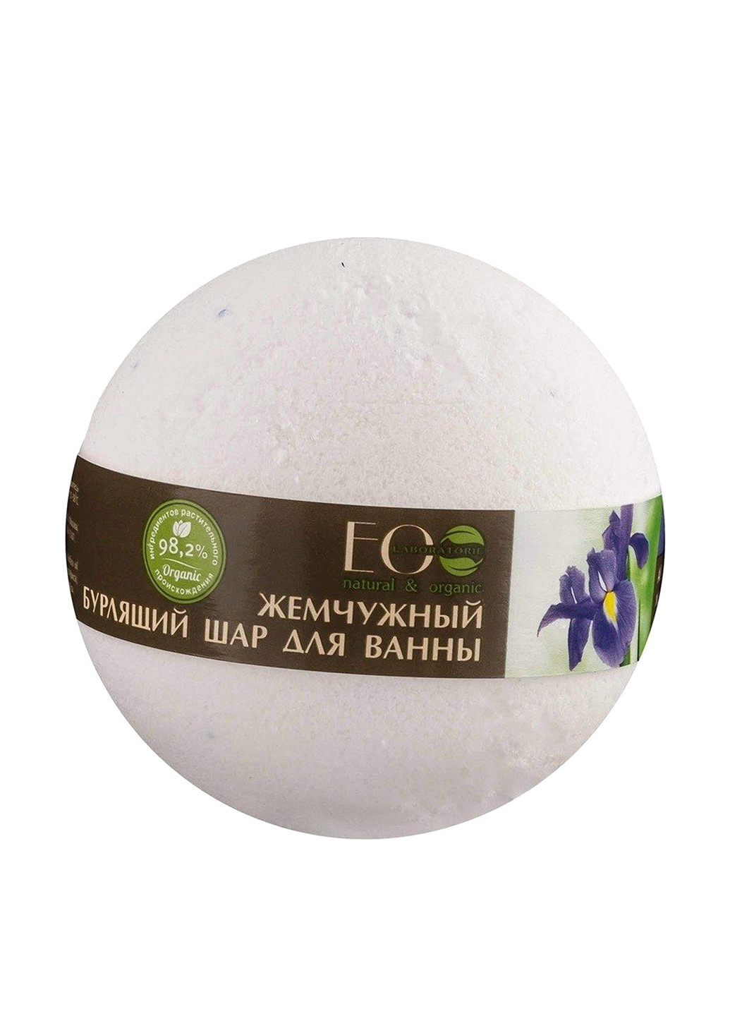 Бурлящий шарик для ванны Ирис и пассифлоры, 220 гр EO Laboratorie (121525816)