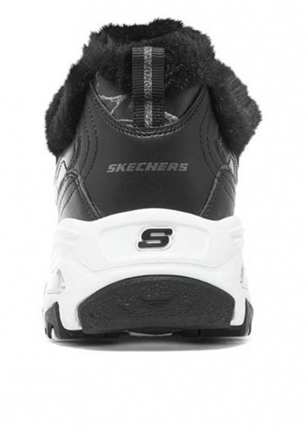 Черные зимние кроссовки Skechers