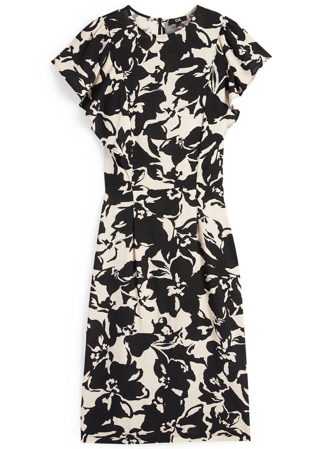 Комбінована кежуал сукня C&A з квітковим принтом
