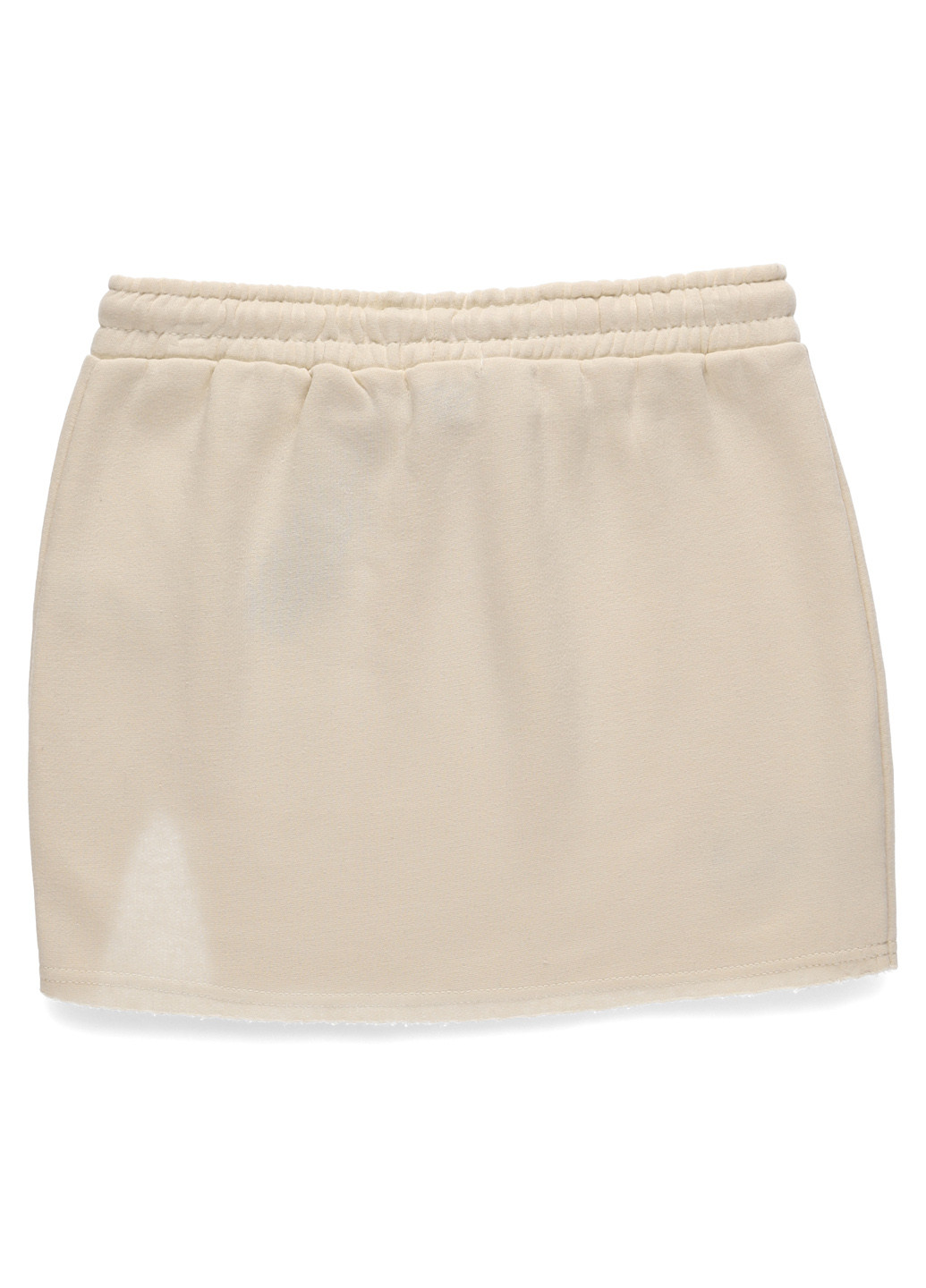 Молочная спортивная с надписью юбка PrettyLittleThing