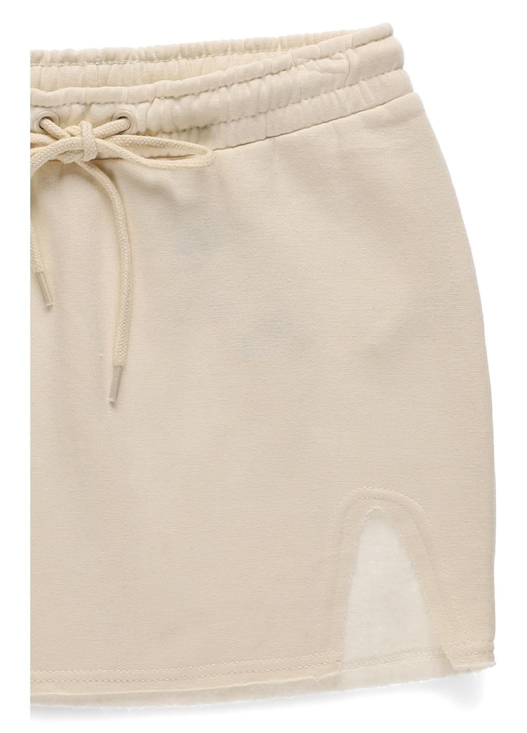 Молочная спортивная с надписью юбка PrettyLittleThing