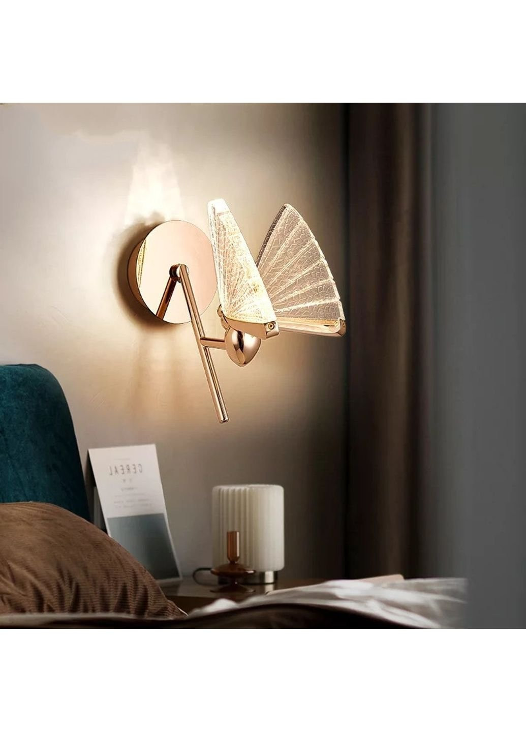 Бра настінне LED WCA-02-k Золото 24х15х28 см. Sunnysky (253543510)