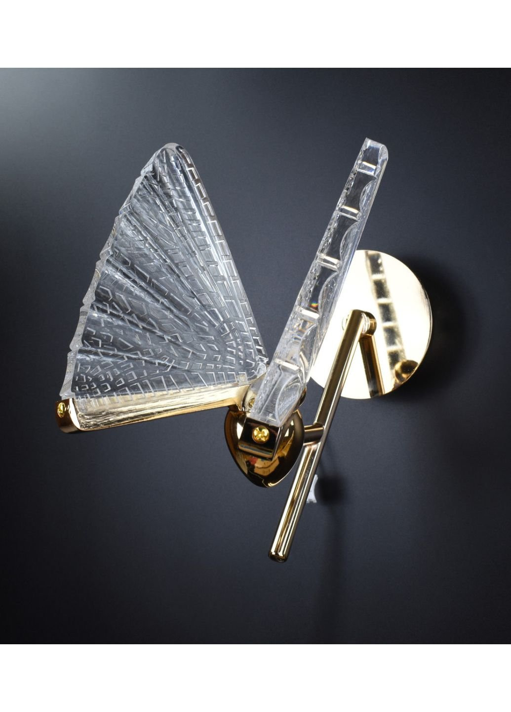 Бра настінне LED WCA-02-k Золото 24х15х28 см. Sunnysky (253543510)