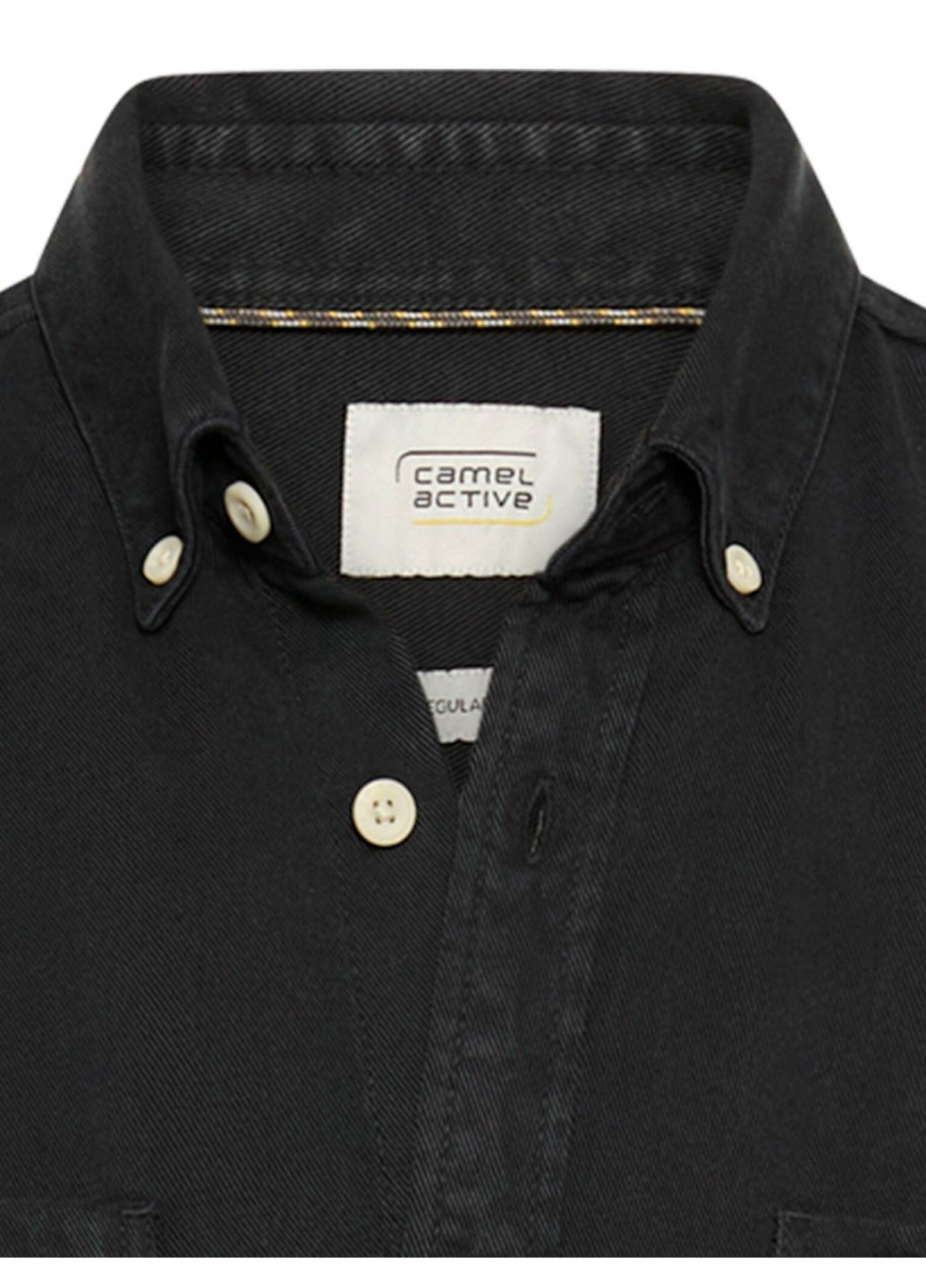 Темно-серая кэжуал рубашка однотонная Camel Active