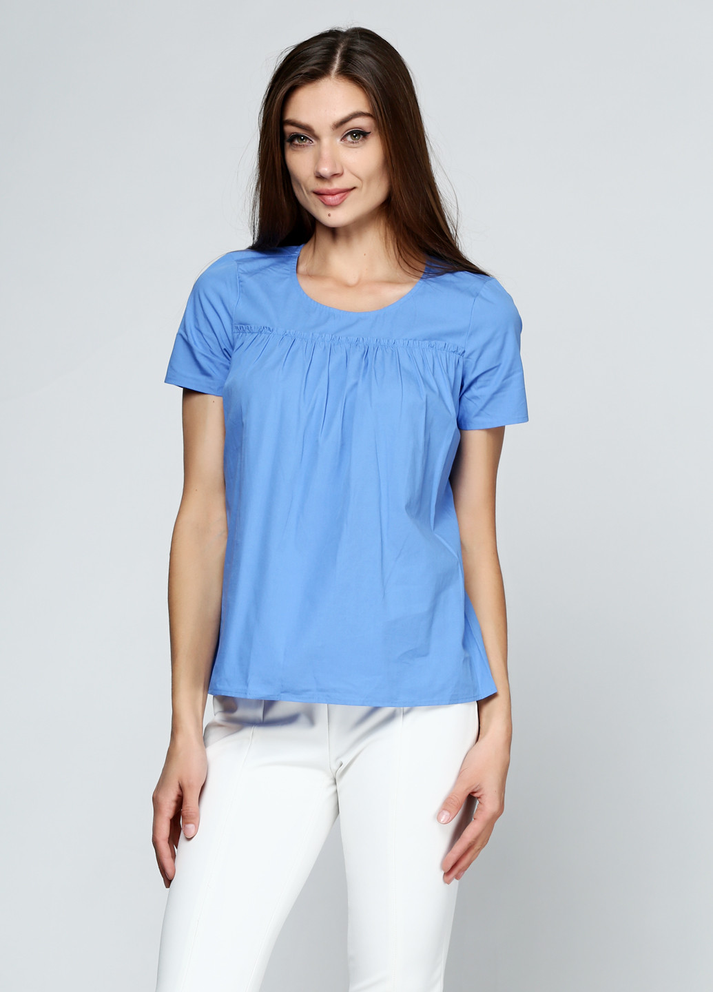 Блакитна літня блуза Vero Moda