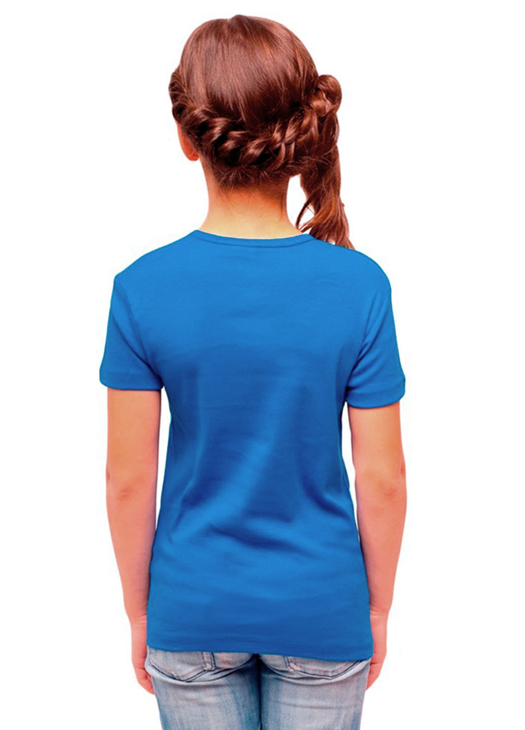 Синя літня футболка Наталюкс