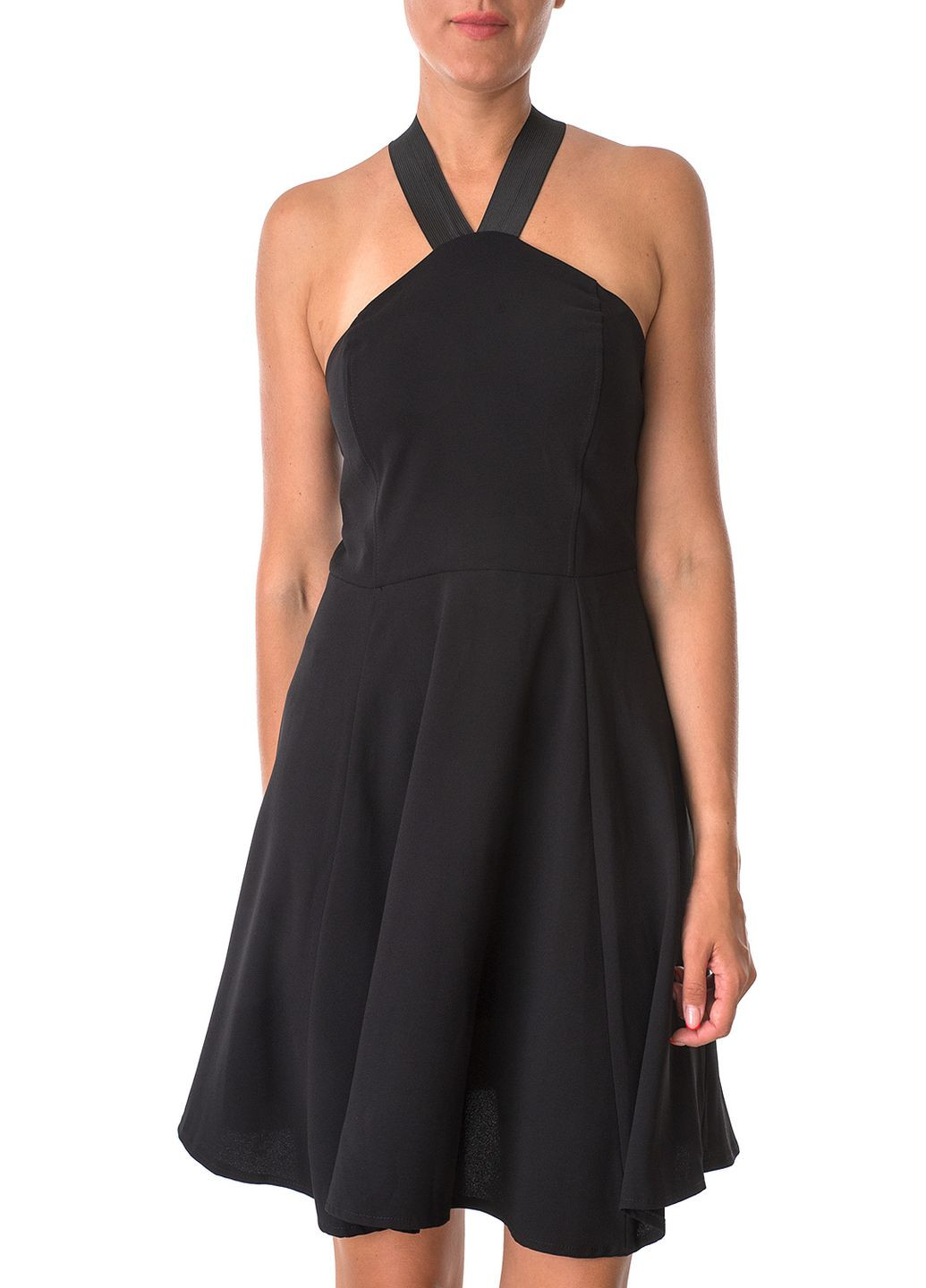 Чорна вечірня плаття, сукня Miss Miss однотонна