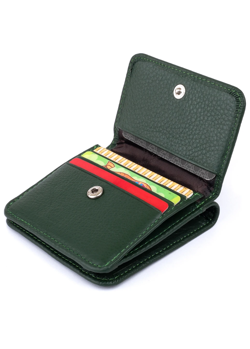 Женский кожаный кошелек 9,5х9х1 см st leather (252127569)