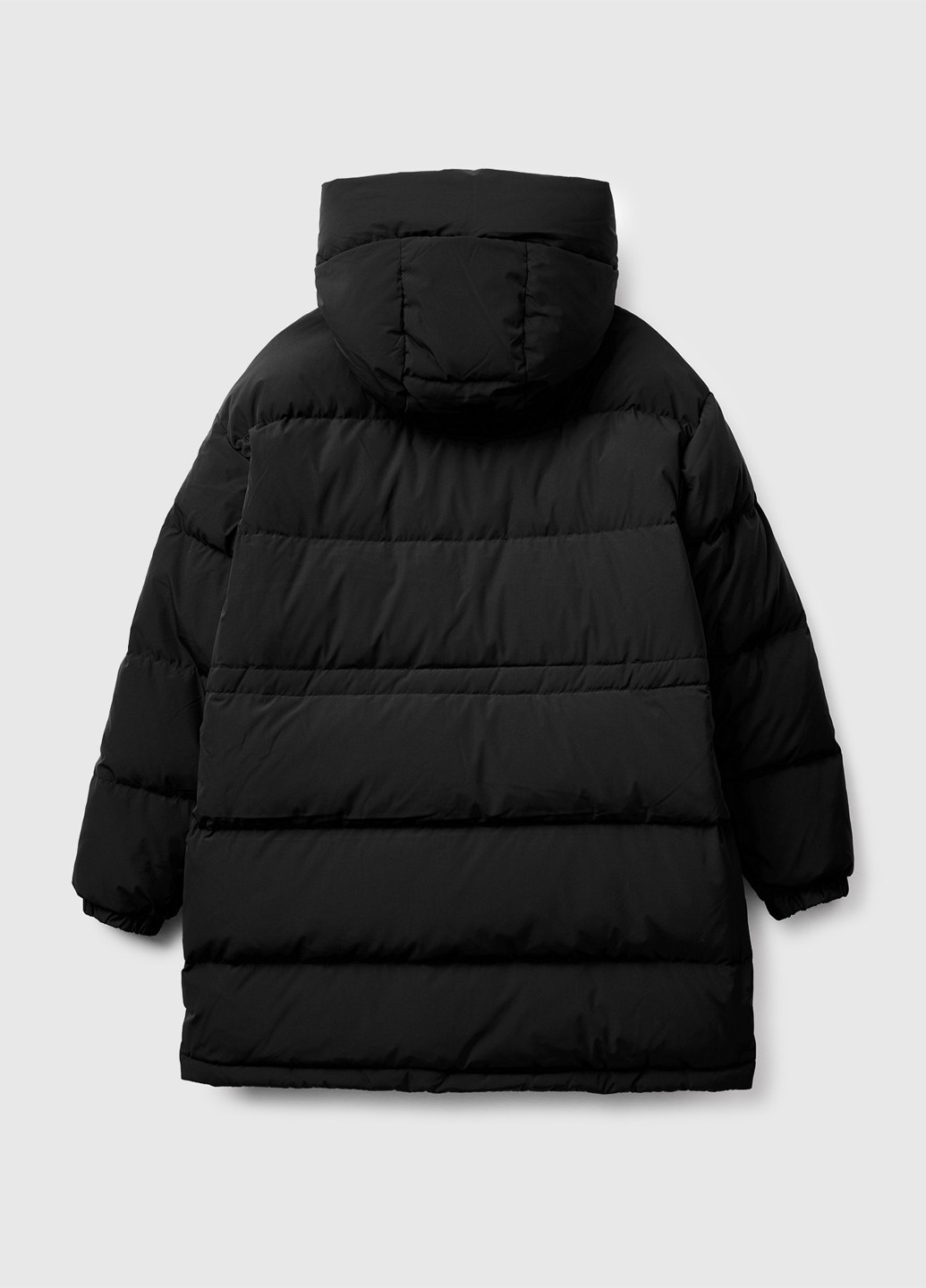 Чорна демісезонна куртка United Colors of Benetton