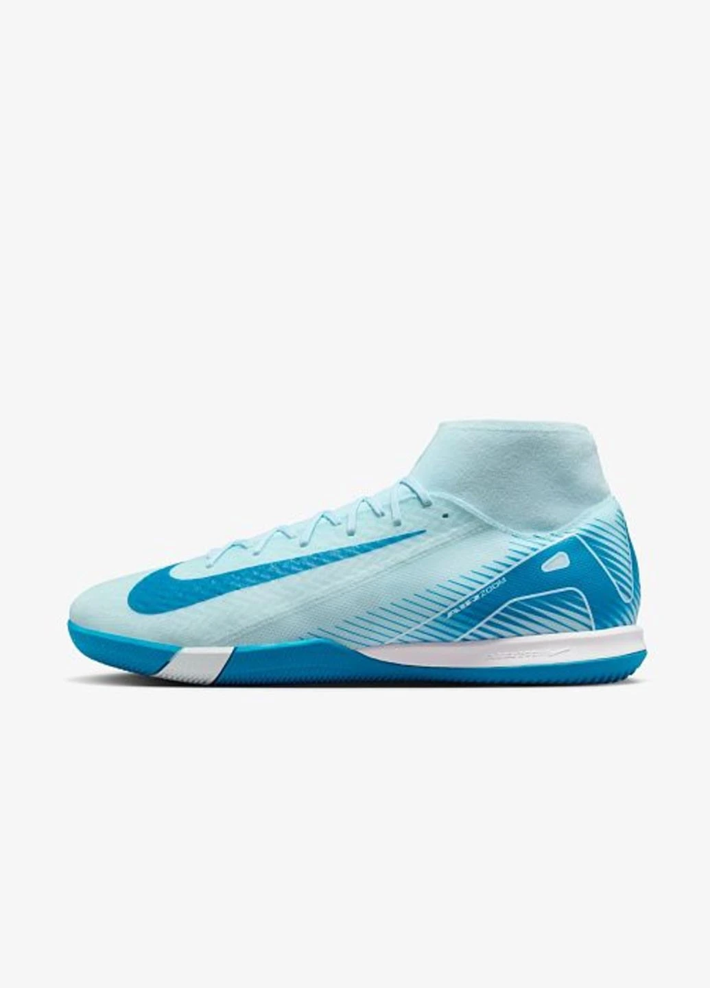 Бирюзовые футбольные футзалки fq8332-400 Nike