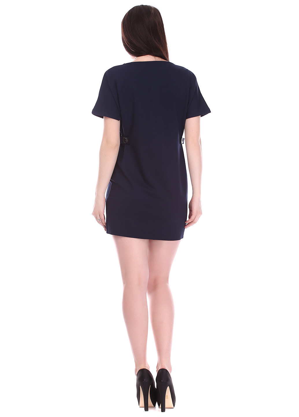 Синя кежуал сукня Ut однотонна