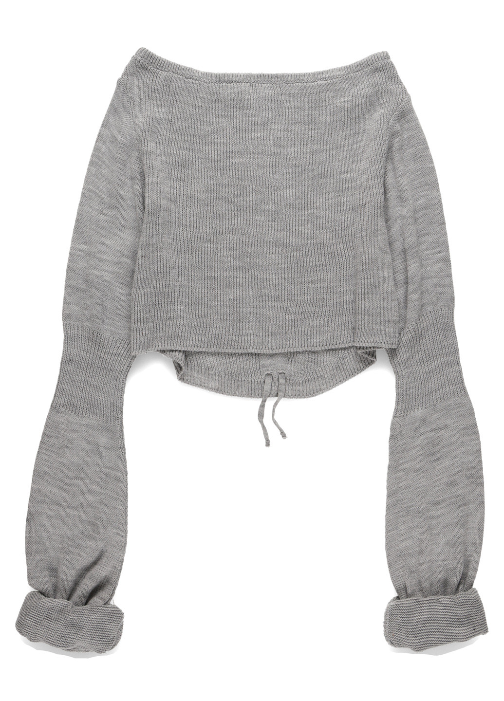 Серый демисезонный свитер PrettyLittleThing