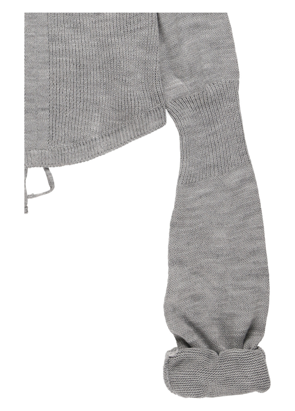 Серый демисезонный свитер PrettyLittleThing