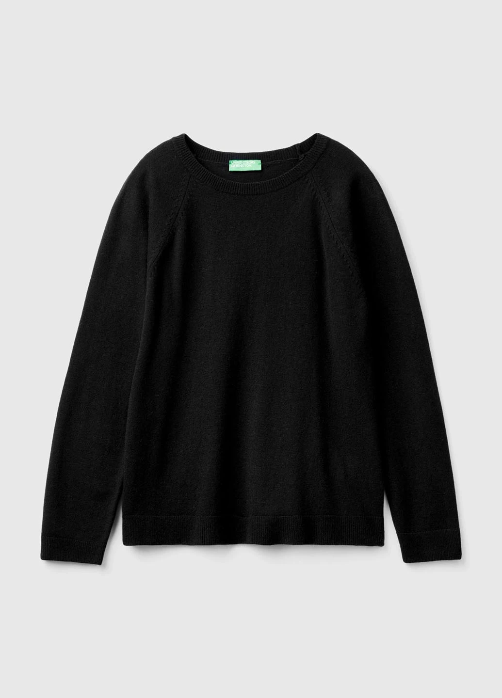 Черный демисезонный джемпер джемпер United Colors of Benetton