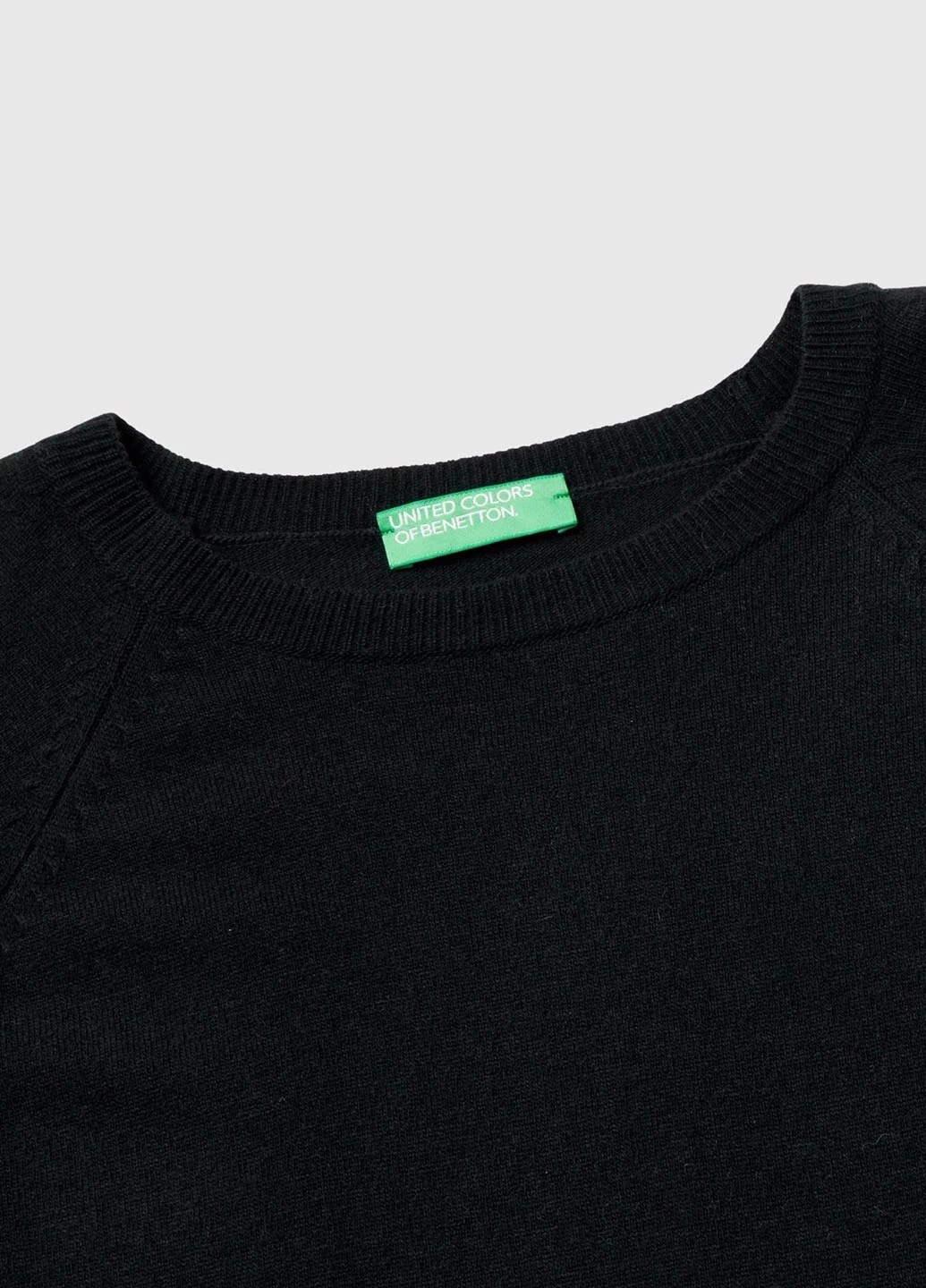 Черный демисезонный джемпер джемпер United Colors of Benetton