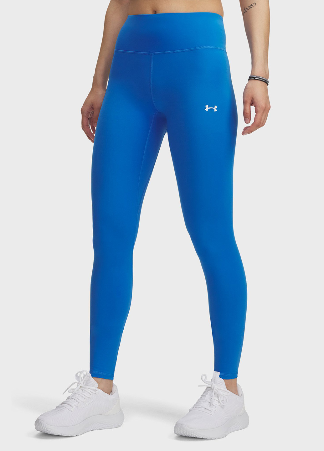 Синие демисезонные легинсы Under Armour