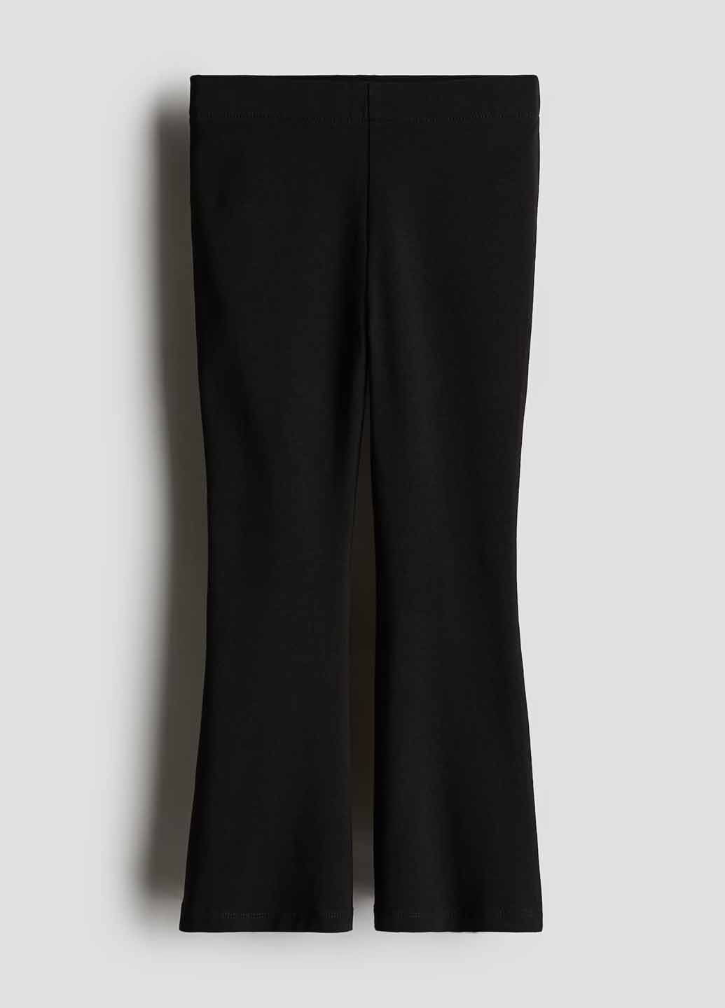 Черные демисезонные леггинсы H&M