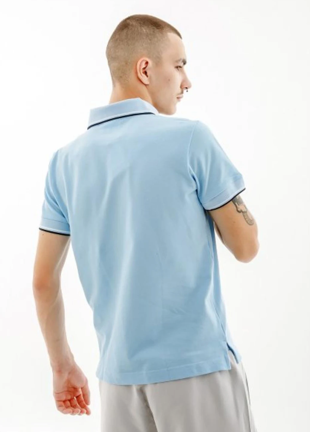 Поло LSUPO0004-440 Australian 2-STRIPE PIQUE' POLO S-FIT (318277768)