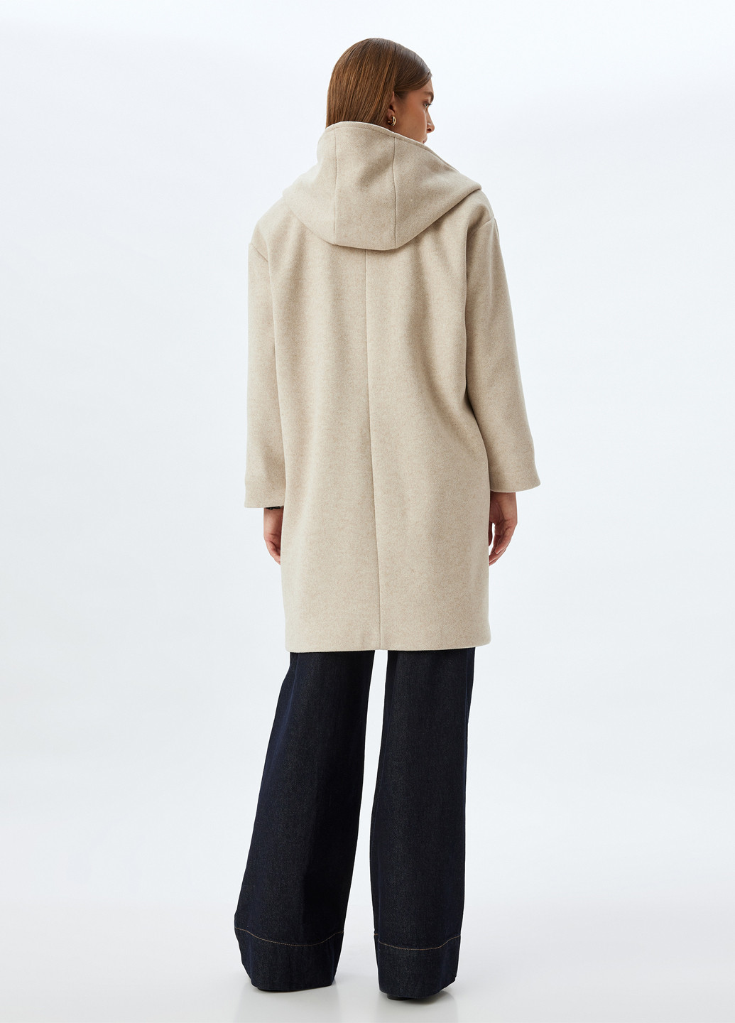 Бежевое демисезонное Пальто KOTON