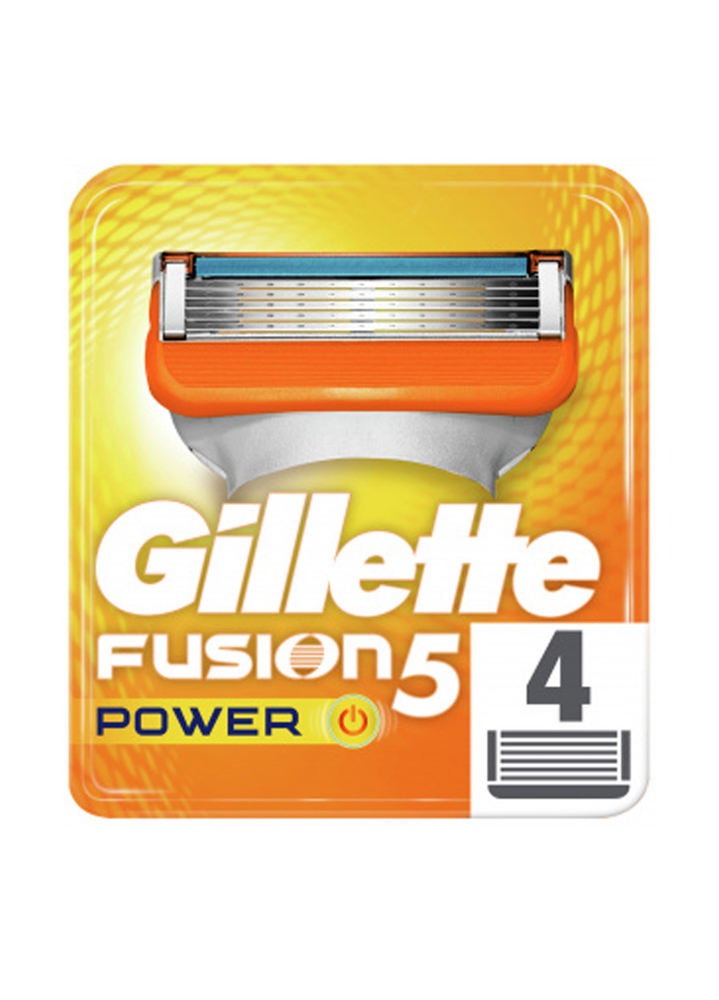 Сменные картриджи для бритья Power (4 шт.) Gillette (138200394)