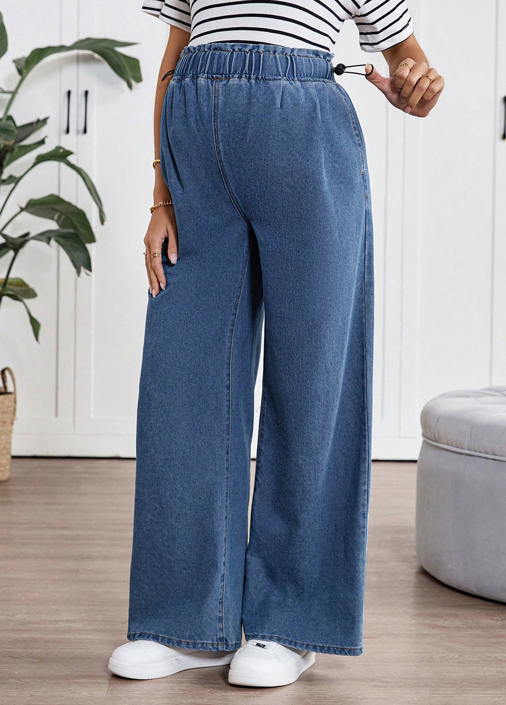 Джинси для вагітних SHEIN - (364846587)