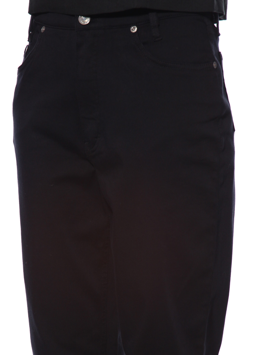 Черные кэжуал демисезонные прямые брюки Strenesse