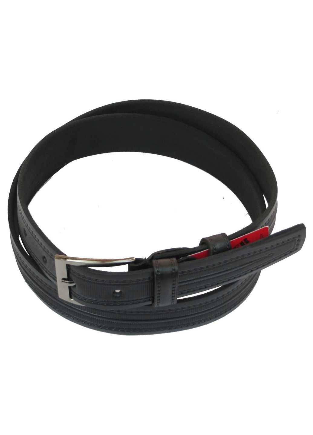 Чоловічий шкіряний ремінь 118-138х3,5 см Skipper (252412490)