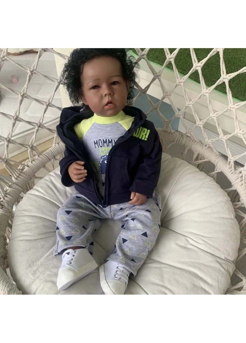 Лялька Reborn Doll мальчик Давид 50 см (253710719)