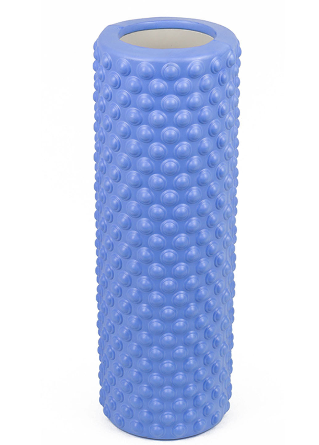 Масажний ролик Grid Roller Light 33 см блакитний (ролер, валик, циліндр для йоги, пілатесу і масажу) EasyFit (237657462)