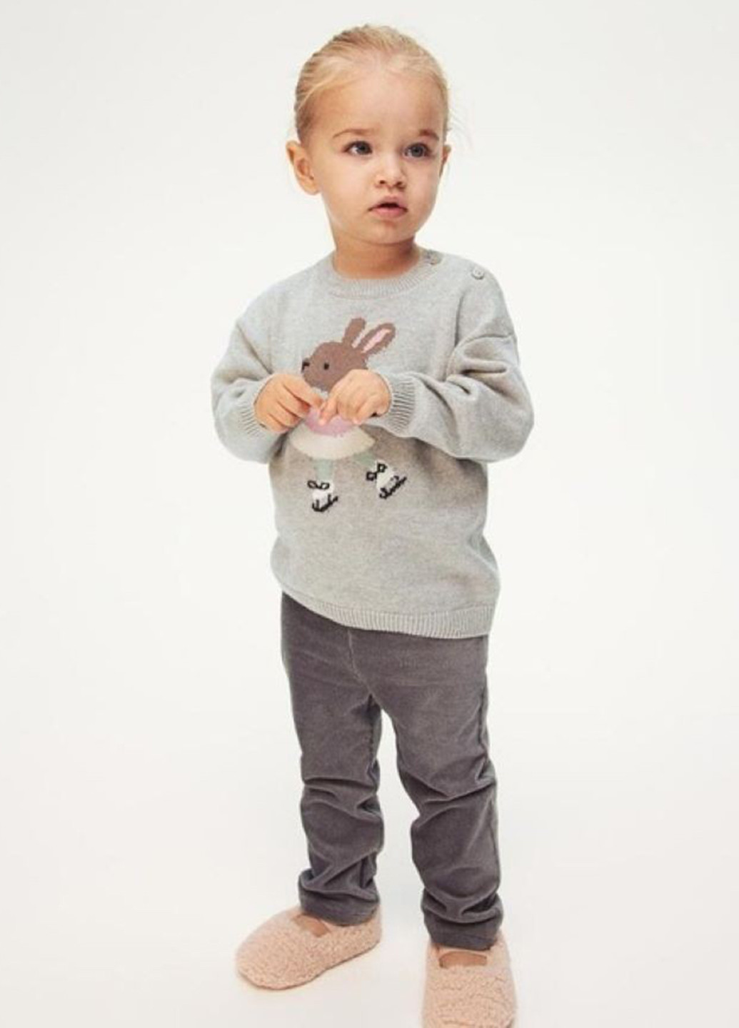 Серый демисезонный джемпер джемпер H&M