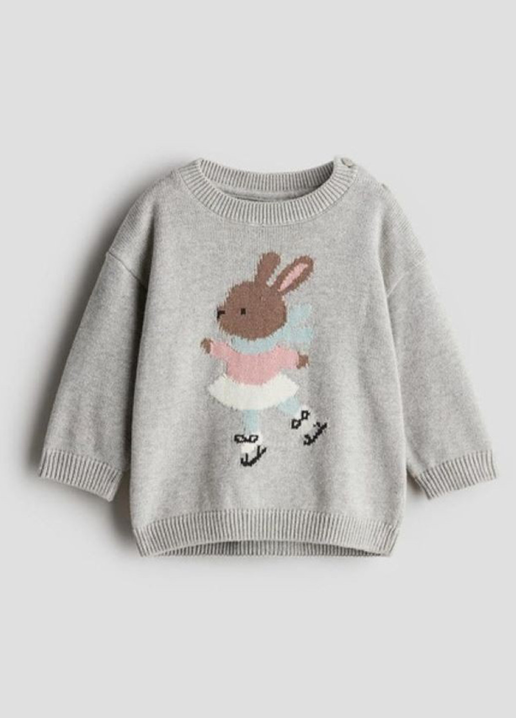 Серый демисезонный джемпер джемпер H&M