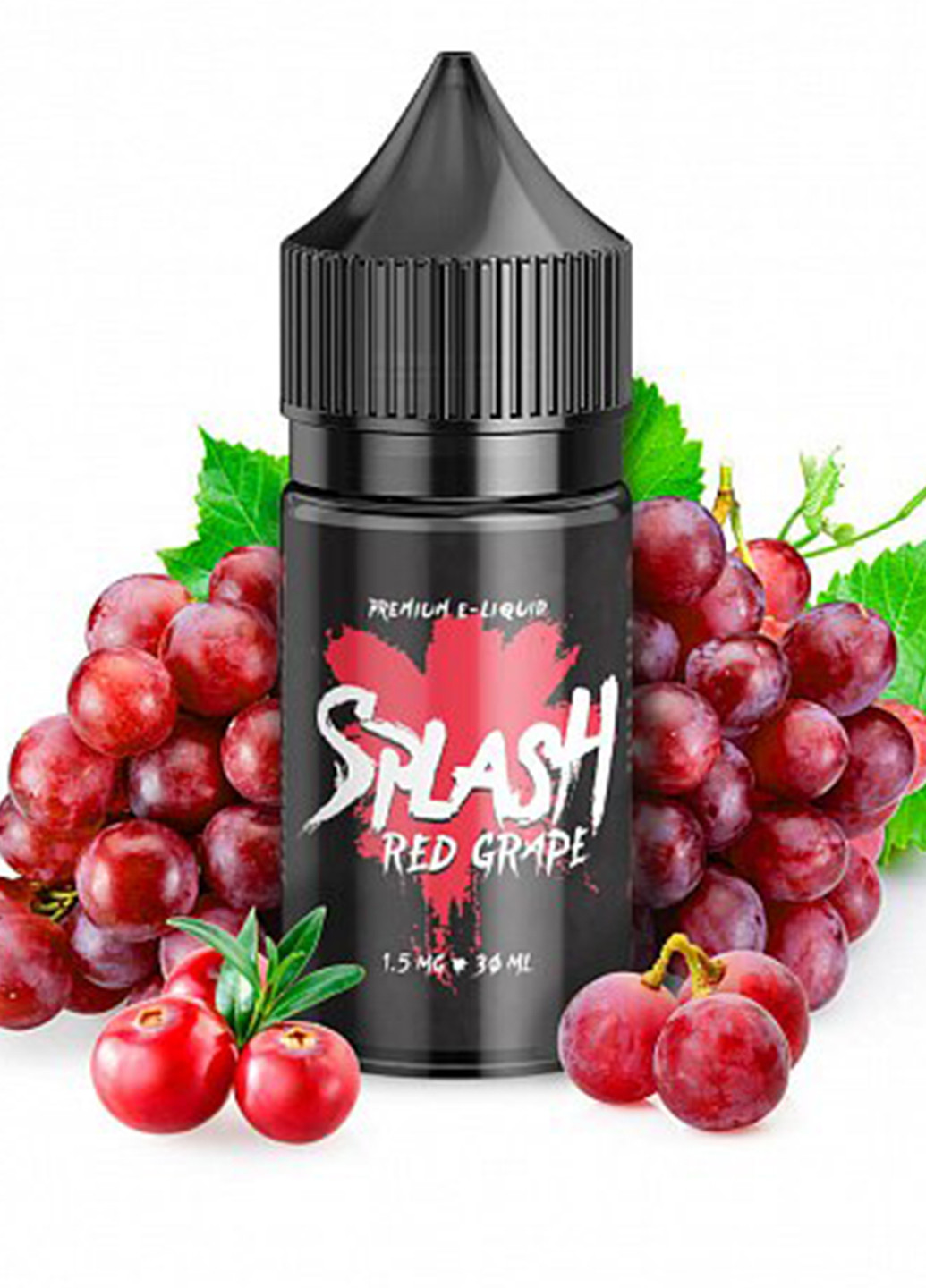 Жидкость Splash "red grape" 30 мл 1.5 мг (sp-rg-30-1) (144563377)