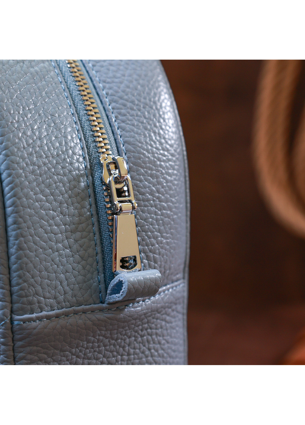 Женский кожаный рюкзак 21х28х9 см Shvigel (253490973)