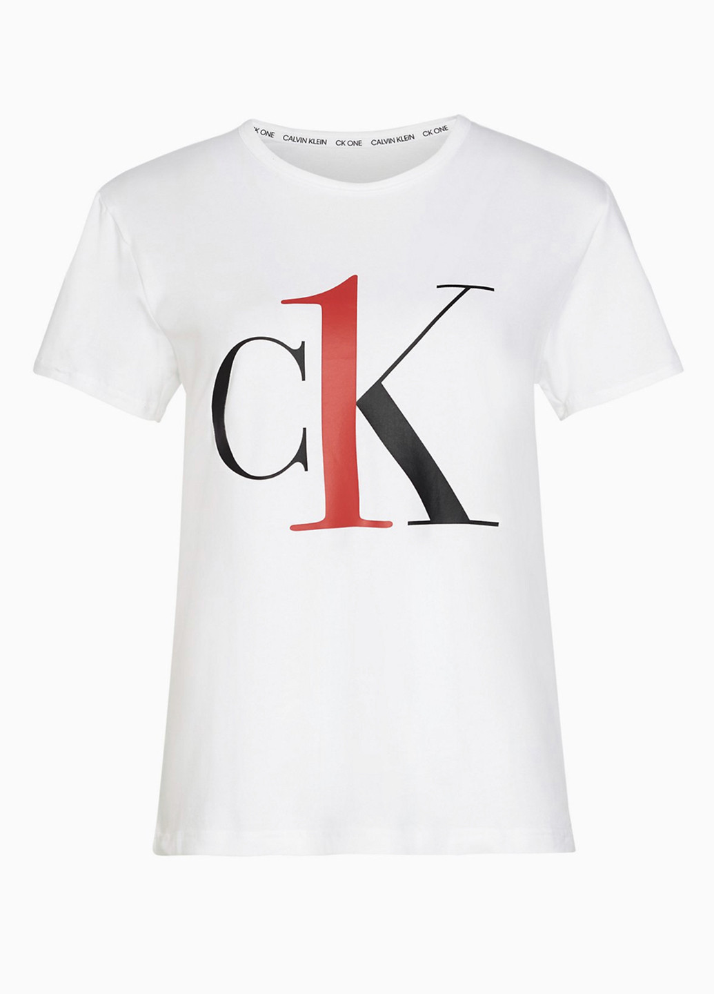 Белая всесезон футболка Calvin Klein
