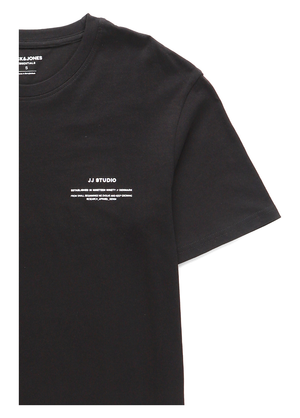 Чорна футболка Jack & Jones