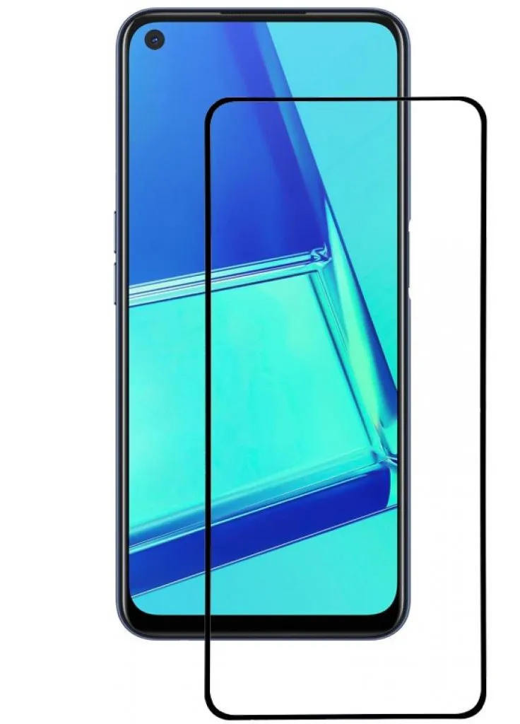 Стекло защитное Oppo A52 Black (705107) BeCover (203968943)