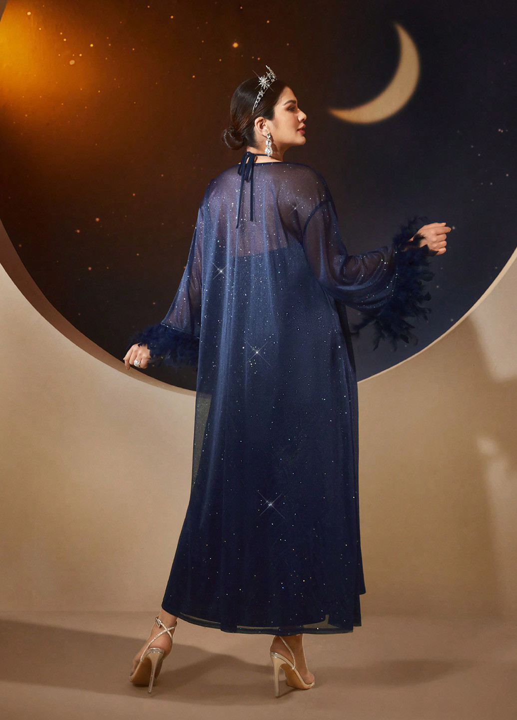 Костюм (накидка, платье) SHEIN (342411790)