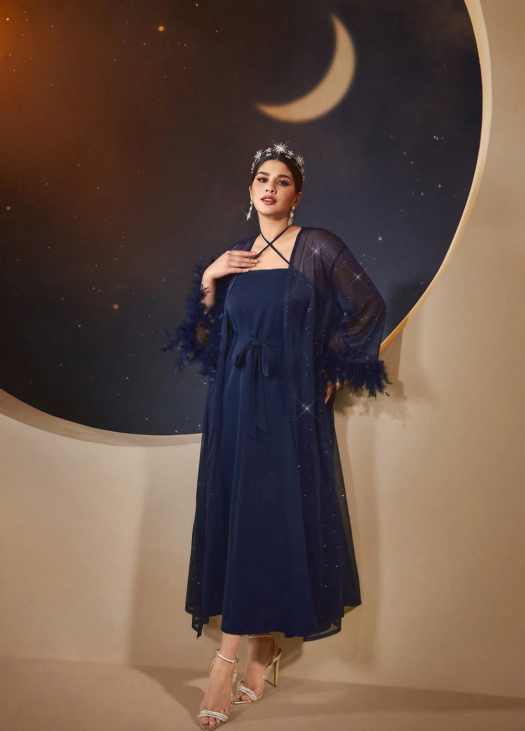 Костюм (накидка, платье) SHEIN (342411790)