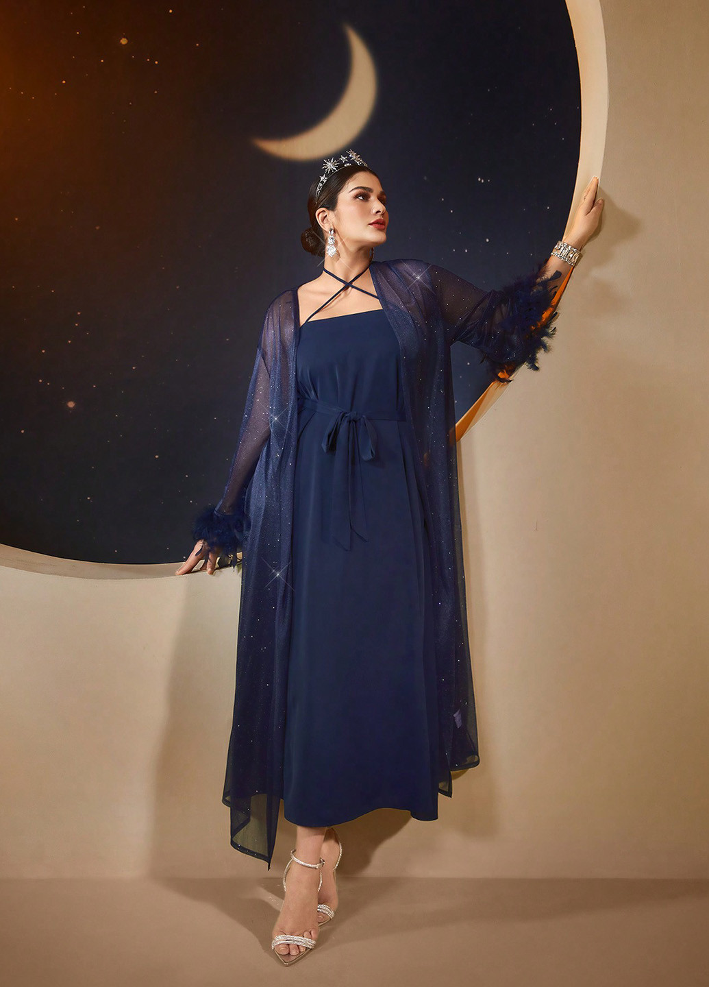 Костюм (накидка, платье) SHEIN (342411790)