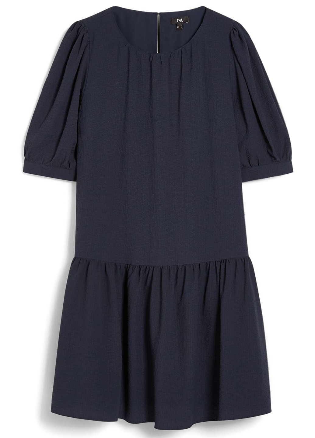Темно-синее кэжуал платье оверсайз C&A однотонное