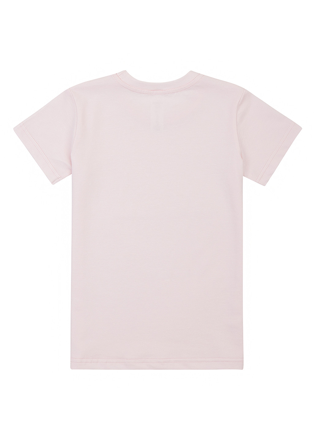 Бледно-розовая летняя футболка Garnamama