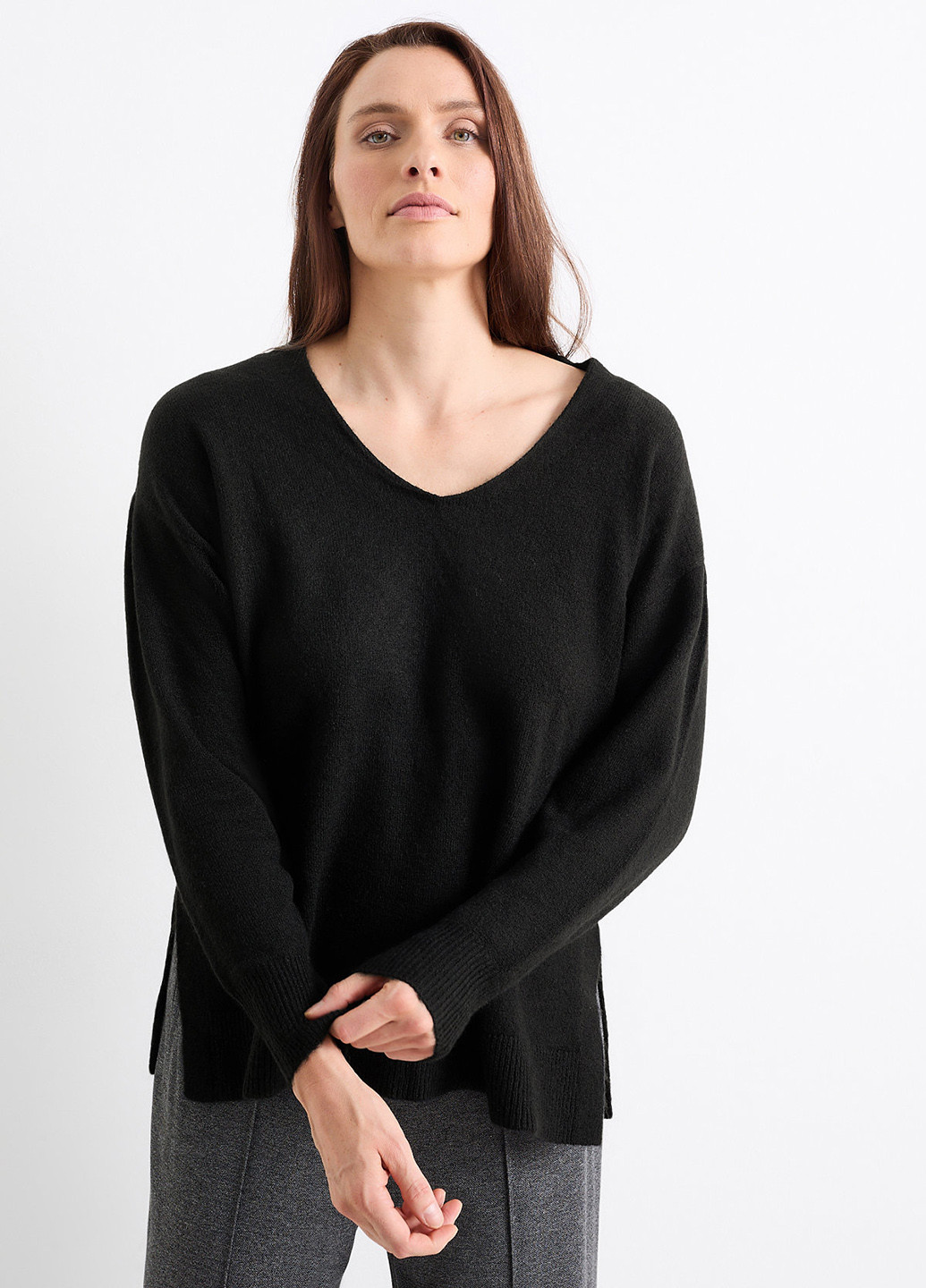 Чорний демісезонний пуловер пуловер C&A