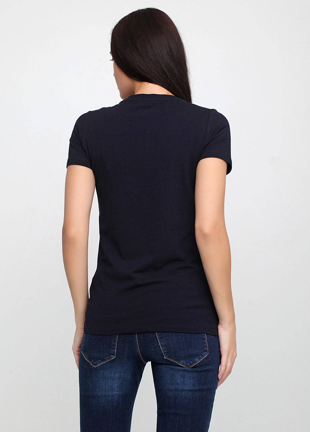 Темно-синяя летняя футболка Liu-Jo