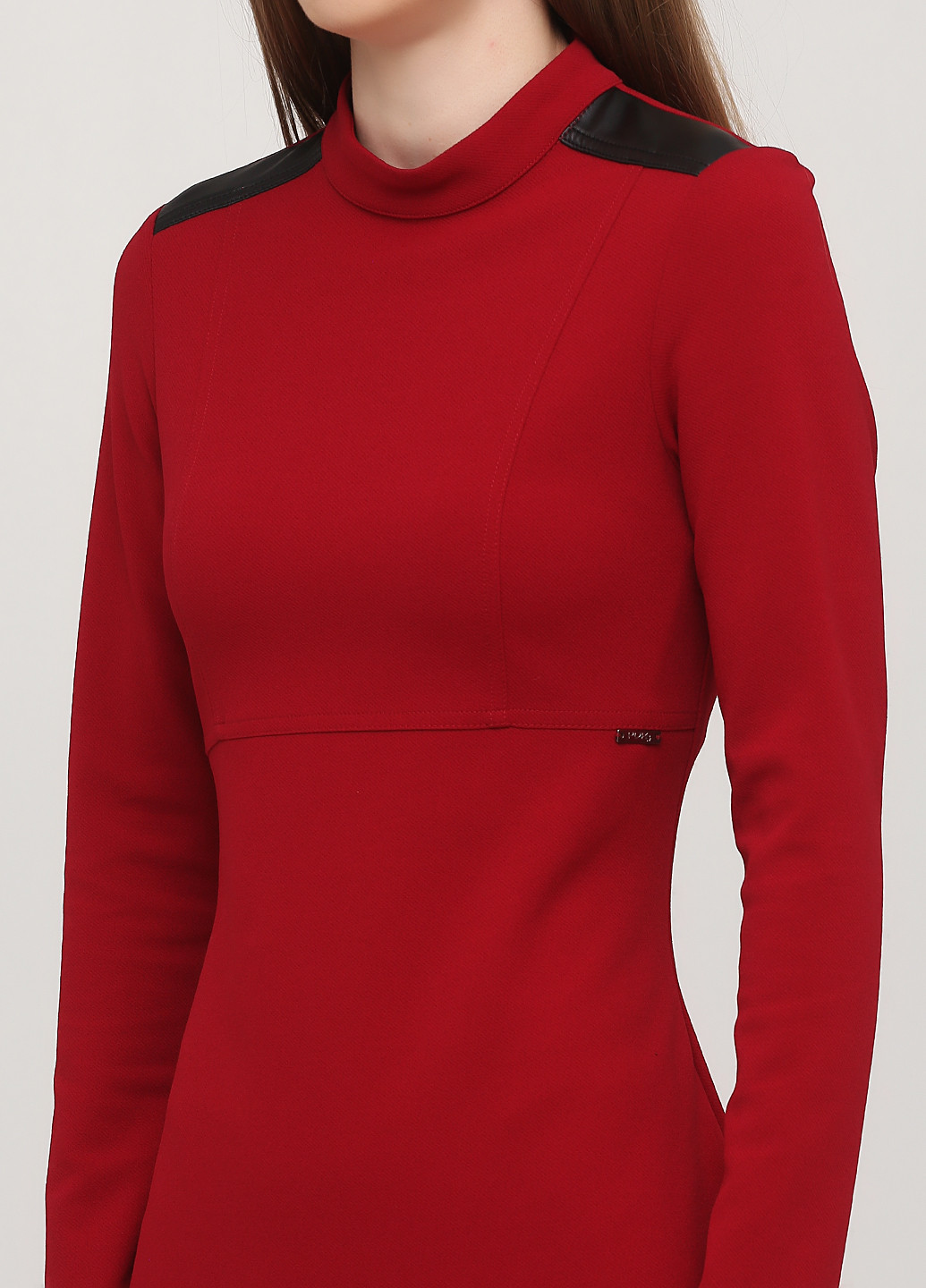 Темно-червона кежуал сукня футляр PDK однотонна
