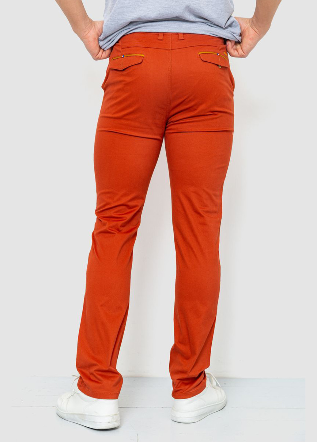 Светло-красные кэжуал демисезонные чиносы брюки Ager